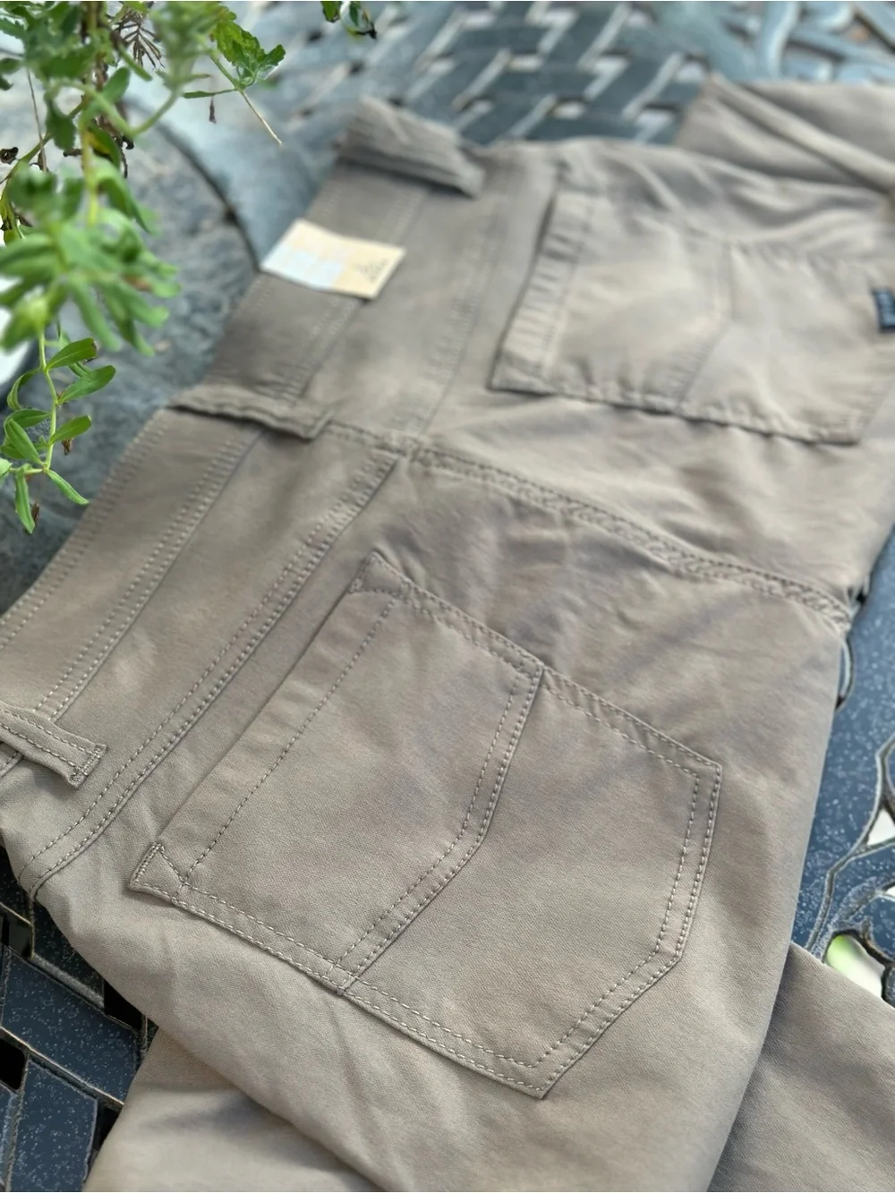 Prana Brion Pants Men’s 33x34 Slim Fit Stretch Zion Mud NWT